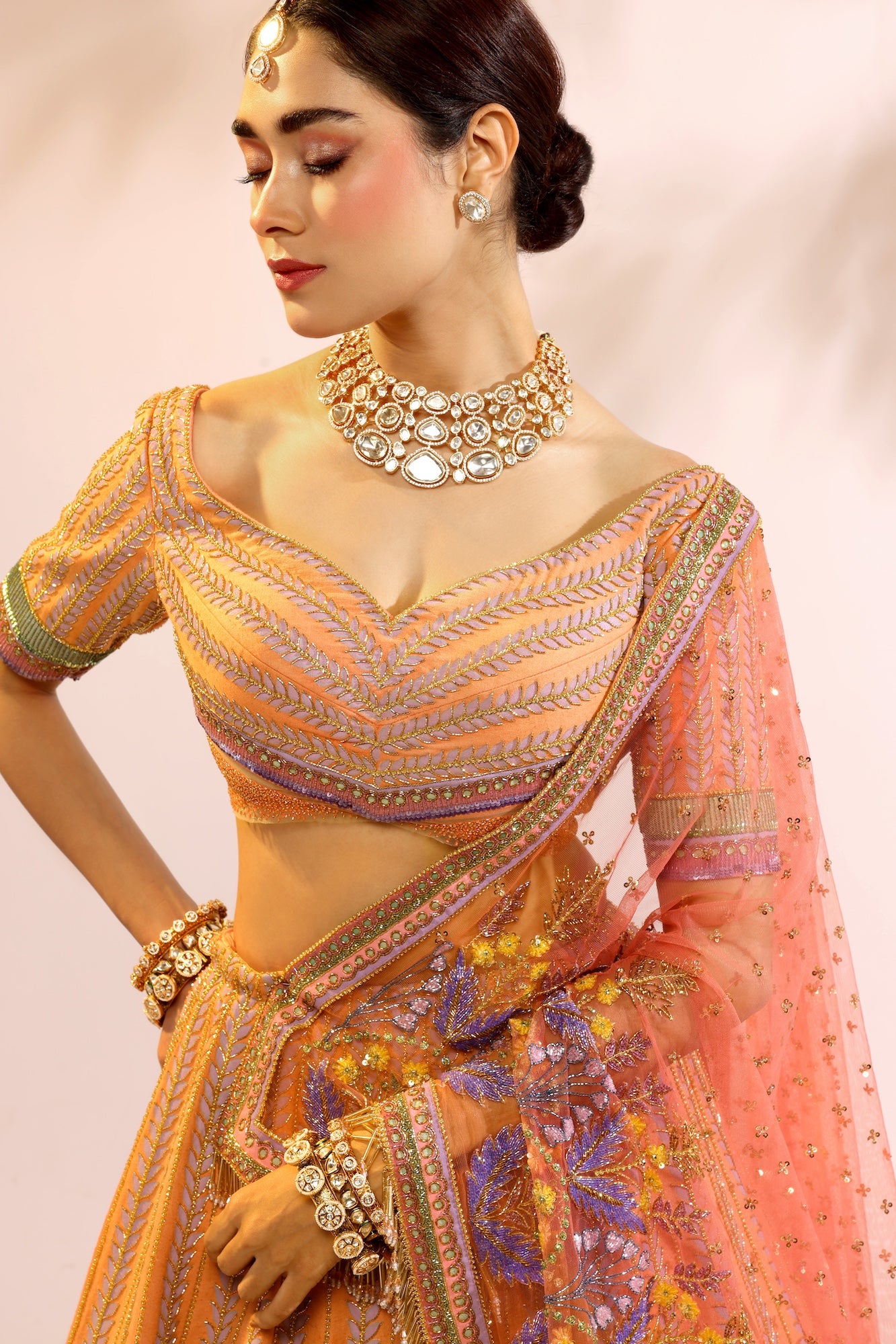 SAKHPUSHP LEHENGA SET