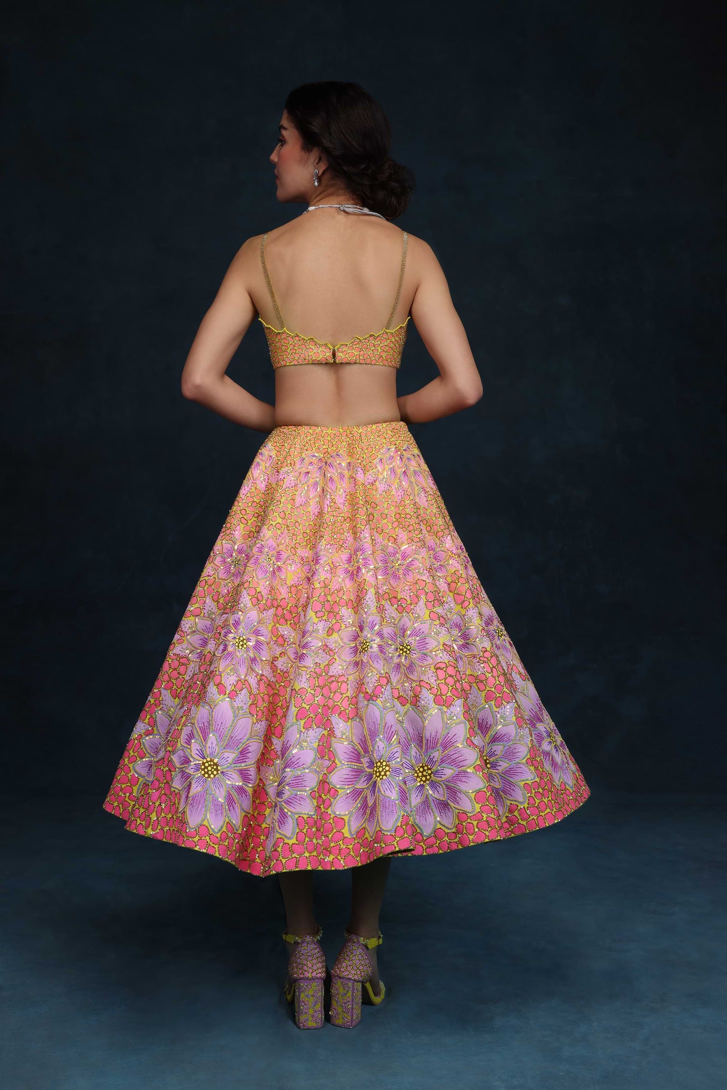 MOHHAR BLOSSOM LEHENGA SET