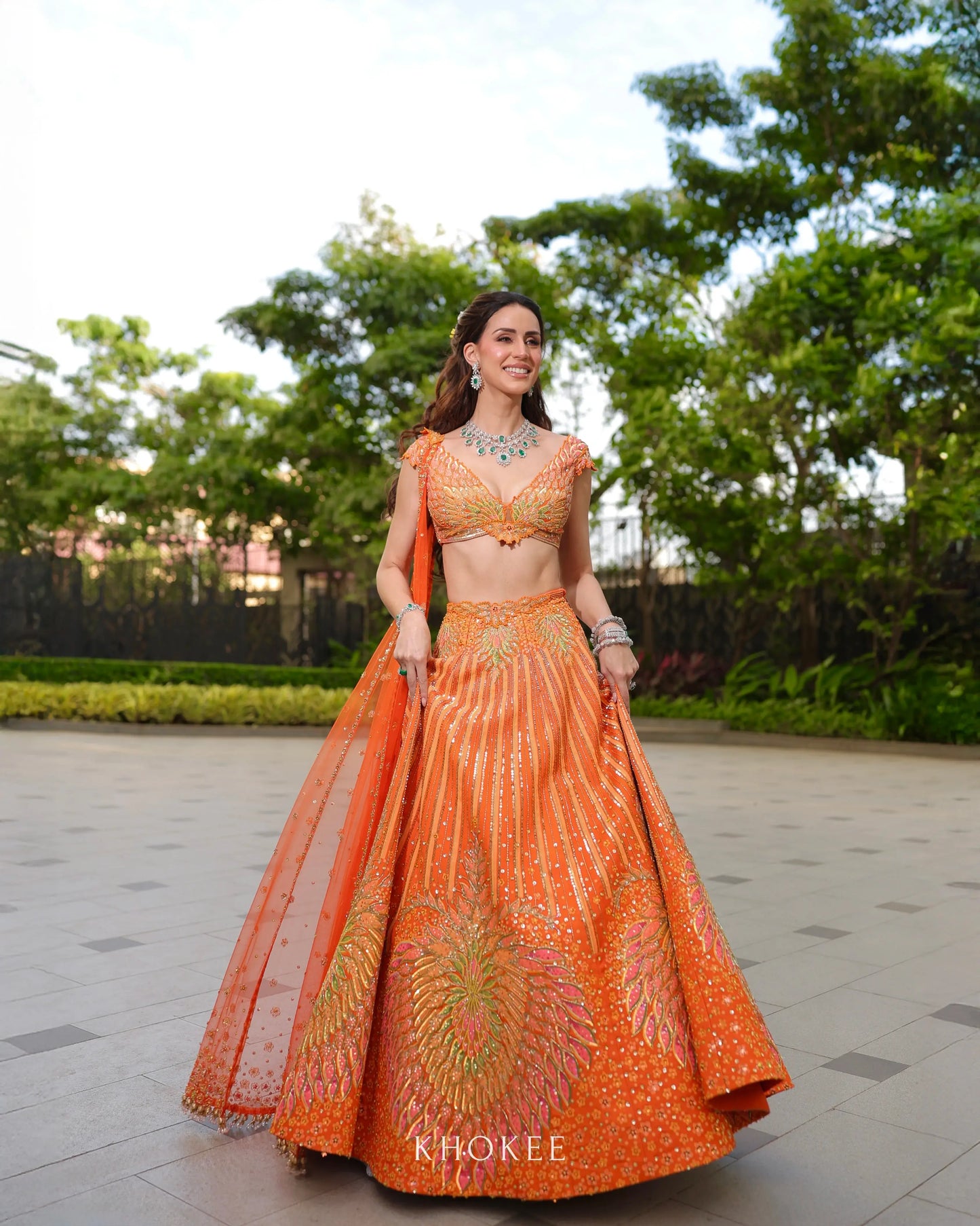 PHLORA LEHENGA SET
